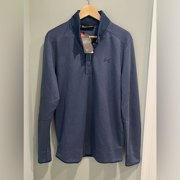 UA Storm Sweater Snap Mock, Size‎ Large NEW - Picture 3 of 12